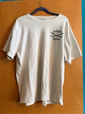 Bogey Boys Short Sleeve Tee in Cream